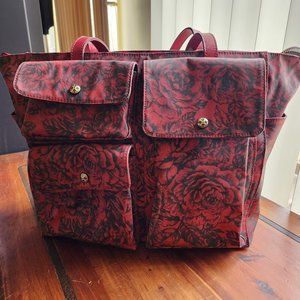 Patricia Nash Leather-Trimmed Sorlana Tote in Etched Rose